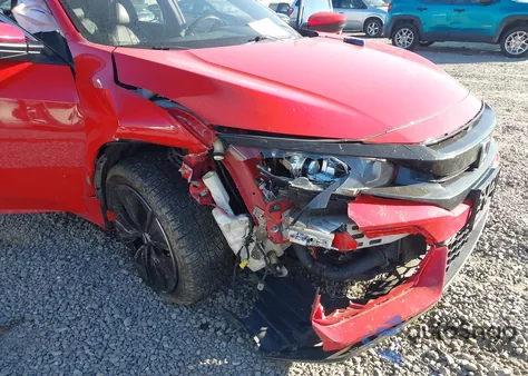 2017 Honda Civic Ex-L from USA, damaged, VIN SHHFK7H75HU402042
